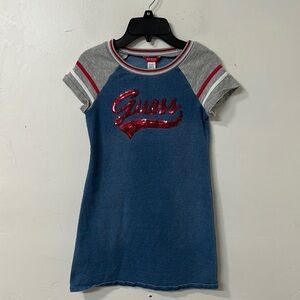 Guess Kids Blue and Gray T-Shirt